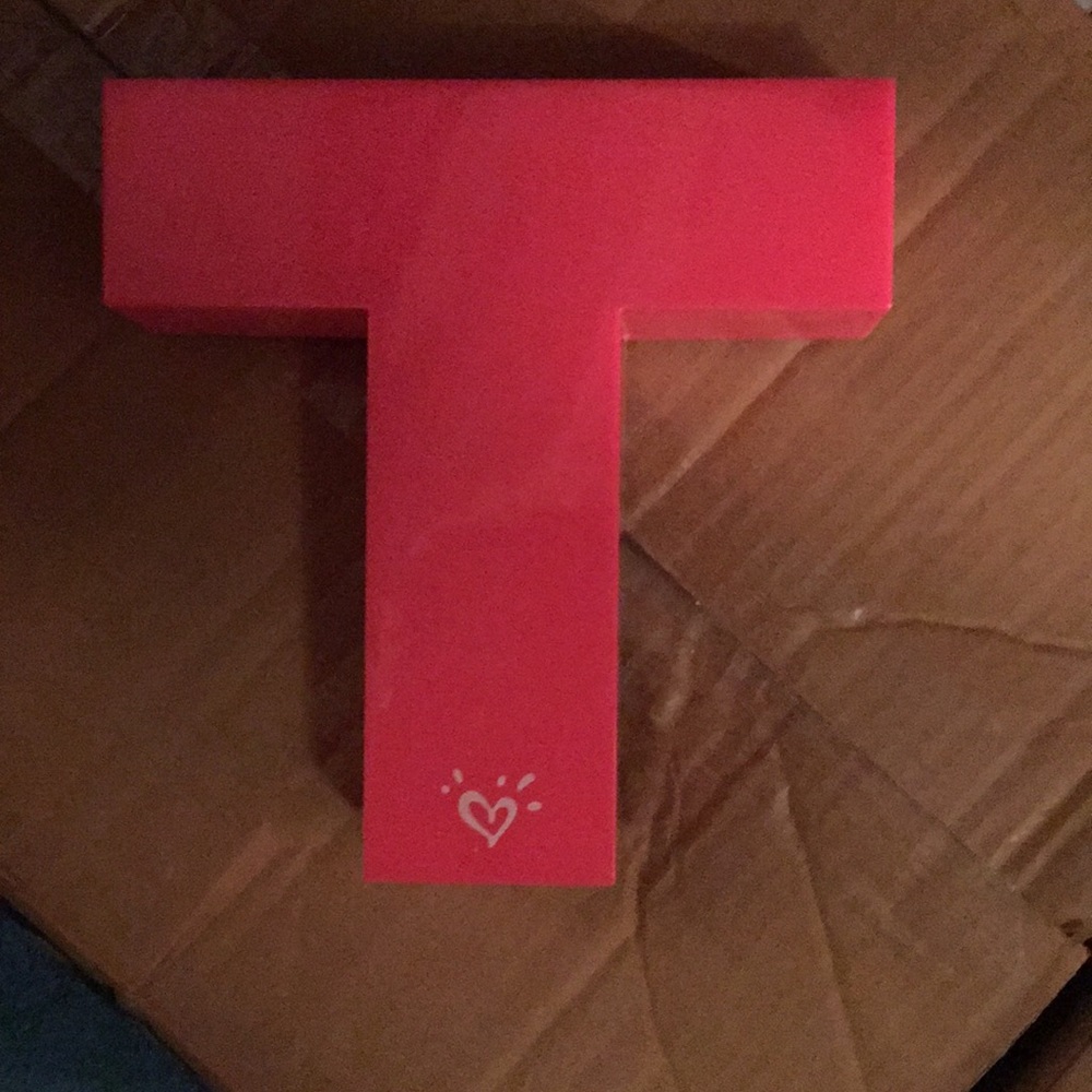 Light up Letter T